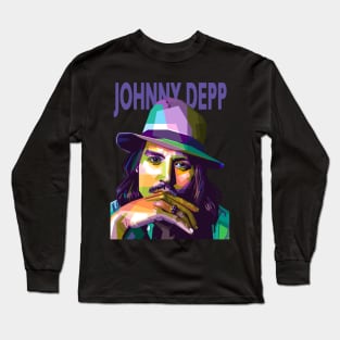 Johnny Depp Long Sleeve T-Shirt